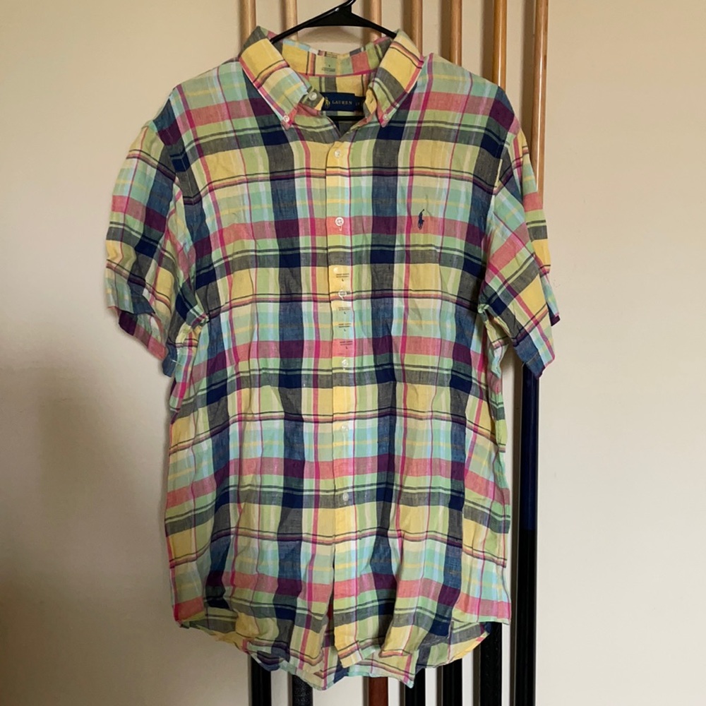 Men’s polo dress shirt